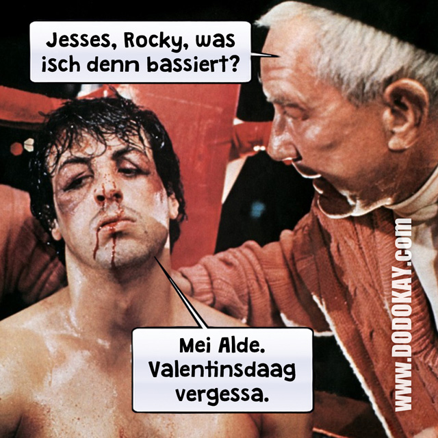 Dodokay Rocky Balboa Adrian Valentinstag Dodokay Rocky Balboa Adrian Valentinstag